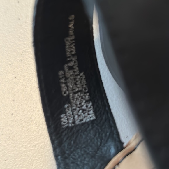 Ladies BORN Black Cork Wedge Sandal, sz 10, Excellent Condition!! - Picture 9 of 10